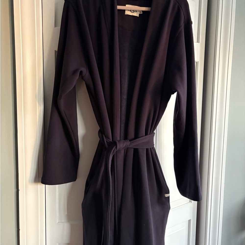 Mens Navy UGG Bathrobe  Size L/XL - Picture 2 of 6